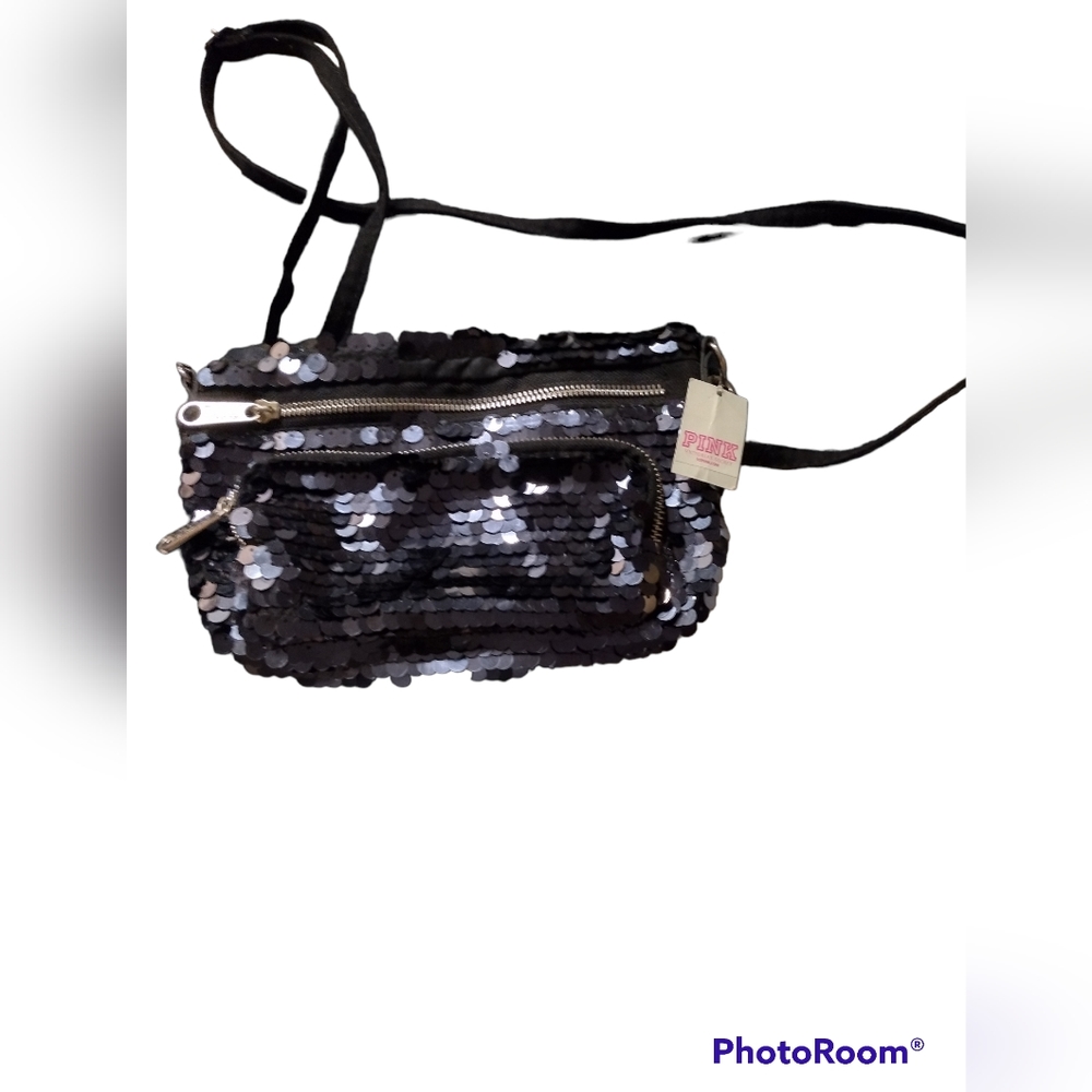 💀Last chance Pink cobalt sequin crossbody